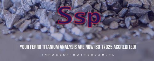 Accreditation of Ferro Titanium analysis!